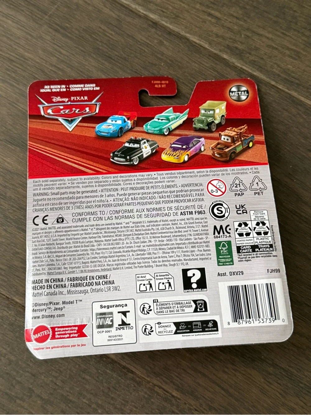 Disney Cars  Lizzie Black Die-Cast Vehicle